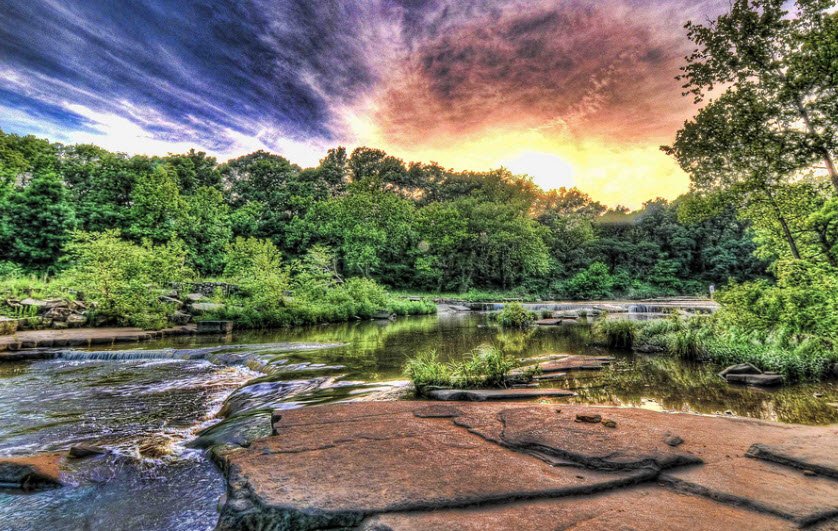 Osage Hills State Park, Oklahoma, USA